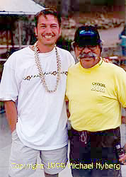 Say, Sandy, can you teach me how to surf? Copyright 1999 Michael Nyberg